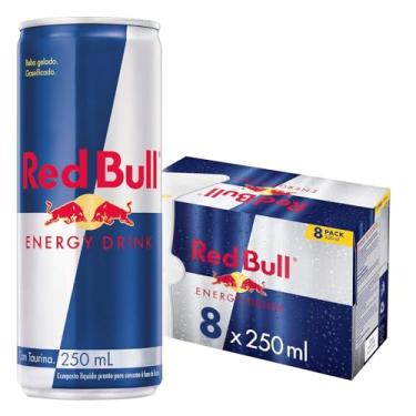 Imagem de Pack de 8 Latas Red Bull Energético, Energy Drink, 250ml