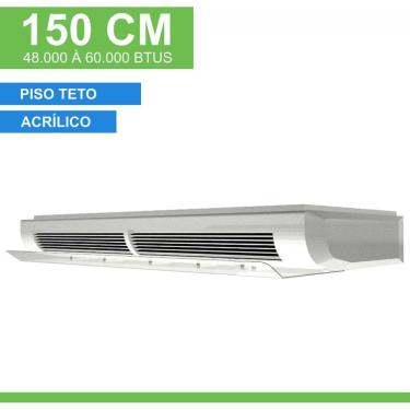 Imagem de Defletor Ar Condicionado Piso Teto 48000 60000 Btus 150 Cm