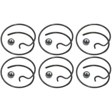 Imagem de (Pacote com 6) de kits de molas esféricas de aço N078434 N089668 para Dewalt DCF885 DCF886