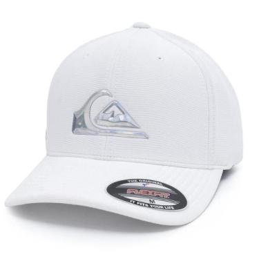 Imagem de Boné Quiksilver Aba Curva Hologram 3D Logo WT25 White, Branco, M