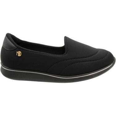 Imagem de Tênis Modare Ultra Conforto Viena Nature Macio Feminino, Preto, 36