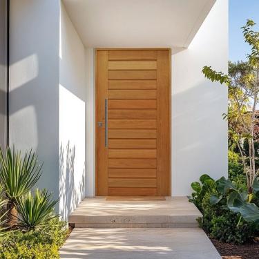 Imagem de Porta Pivotante Batente Misto 14 Puxador Tubo 110 X 210 Direito California