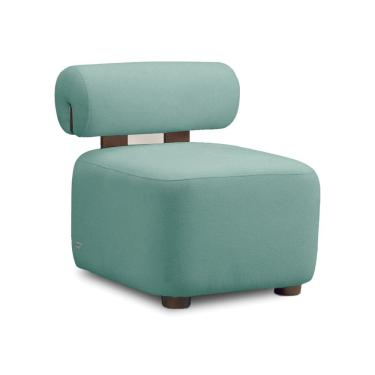 Imagem de Poltrona Decorativa para Sala Helora Bouclê E03 - D`Rossi