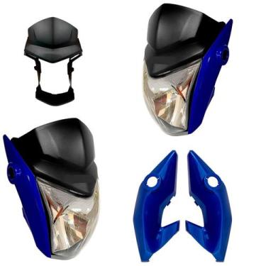 Imagem de Frente de Farol Completa para Moto Titan Fan Start com Peças Inclusas 