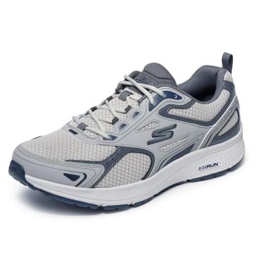 Imagem de Tênis de corrida e caminhada masculino Skechers Go Run Consistent-Performance, Grey/Navy, 11