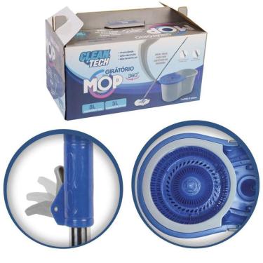 Imagem de Mop 360 Com Balde Centrífugo Para Limpeza Completa