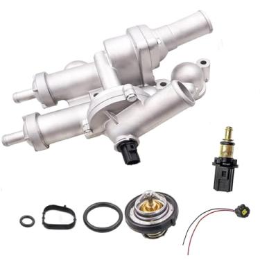 Imagem de HWATPS Carcaça de termostato de refrigeração de motor de alumínio 902-319 68003582AB para Chrysler 200 Sebring Dodge Avenger Caliber Journey Jeep Compass Patriot