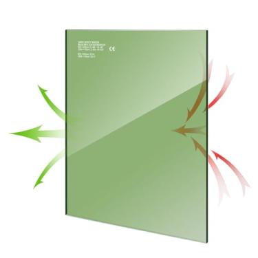 Imagem de YIBEICO 1 peça de proteção de janela de segurança a laser 38 x 28 x 4,8 cm para filtragem de comprimento de onda de 800-1100 nm, placa de proteção de luz infravermelha de fibra óptica para máquina de