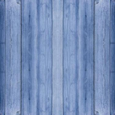 Imagem de Papel De Parede Madeira Azul