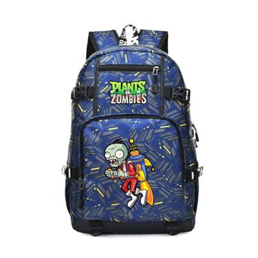 Imagem de Mochila escolar Plants vs Zombies Anime School 30x15x46,5 cm