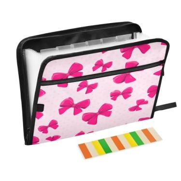 Imagem de CEBUGI Pasta expansível de 13 bolsos, impermeável, sanfonada, organizador de arquivos com etiquetas tamanho A4, organizador de documentos de papel para escola, material de escritório, arcos