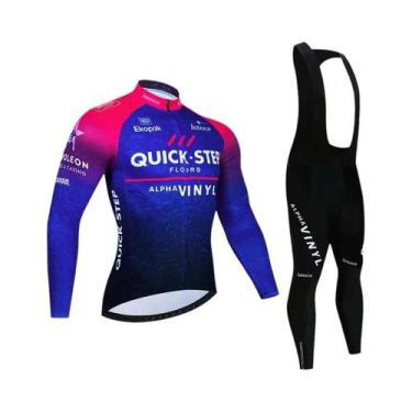 Imagem de Conjunto De Calças E Camisa Térmica De Ciclismo Masculino Para Inverno