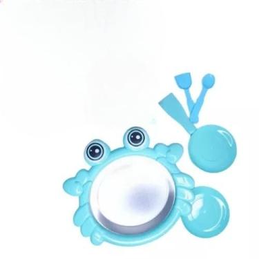 Imagem de Máquina De Fazer Sorvete Chapa Placa Fria Sorvete Em Rolo(CARANGUEJO AZUL)