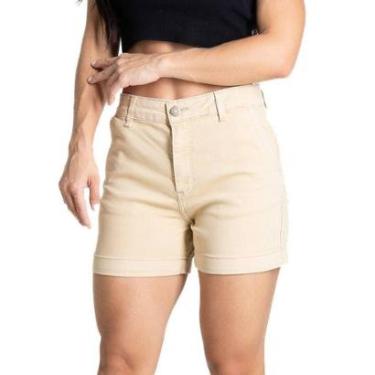 Imagem de Shorts Sarja Sawary - 281687 - amarelo 48-Feminino