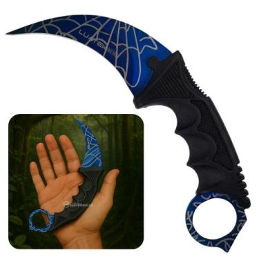 Imagem de Faca Karambit Compacta Design Ergonômico, Aço Inox e Capinha Protetora