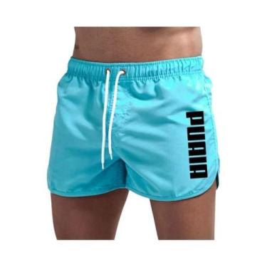 Imagem de Shorts De Natação Masculinos De Secagem Rápida, Roupas De Praia De Lux