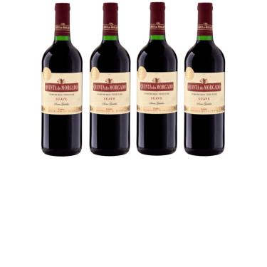 Imagem de Kit Vinho Quinta Do Morgado Tinto Suave 750ml 4 unidades
