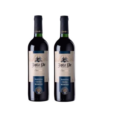 Imagem de Kit Vinho Jota Pe Tradicional Tinto Seco 750ml 2 unidades