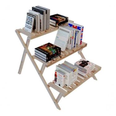 Imagem de Estante Para Livros Vasos Multiuso Prateleiras - TECHNOX