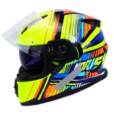 Imagem de Capacete Norisk Ff302 Advance Amarelo Laranja, 61