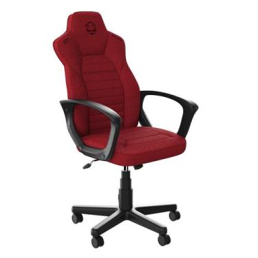 Imagem de Cadeira Gamer Ergonômica Conforto Mad Racer Sti Shadow Pcyes, Vermelho
