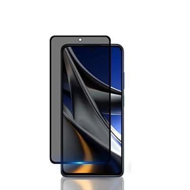 Imagem de Película De Vidro 3D Privacidade Para Xiaomi Poco M4 Pro 5G - Jodda