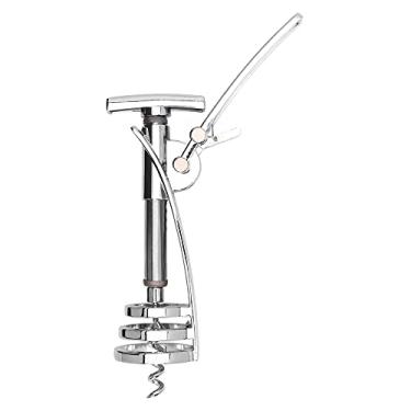 Imagem de Mimo Style Saca Rolha Espiral no Estojo 18,5cm, Feito de Aço Inoxidável. Resistente e Durável, Produto Leve e Prático. Possui Estojo Fácil de Transportar, Uso Doméstico e Profissional