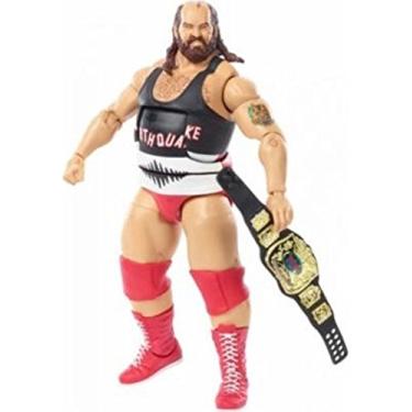 Imagem de WWE, Elite Collection, Then Now Forever Earthquake (The Natural Disasters) Exclusive Action Figure, 7 Inches