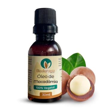 Imagem de Óleo vegetal de Macadâmia 100% natural prensados a frio/uso cosmético e terapêutico (30 mL)