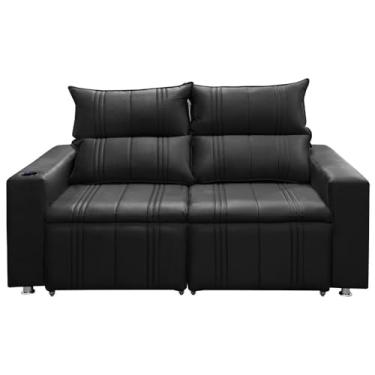 Imagem de Speciale home - Sofá 2 lugares Retrátil e Reclinável Madri 1,50M C/Molas - Veludo