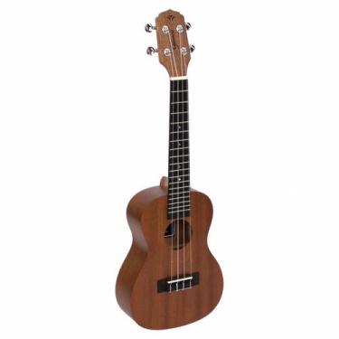 Imagem de Ukulele Concert Giannini GUK-23 Acústico Nylon Com Bag, Walnut Satin