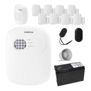 Imagem de Central De Alarme Anm 24 Net 08 Sensores Sem Fio - Intelbras