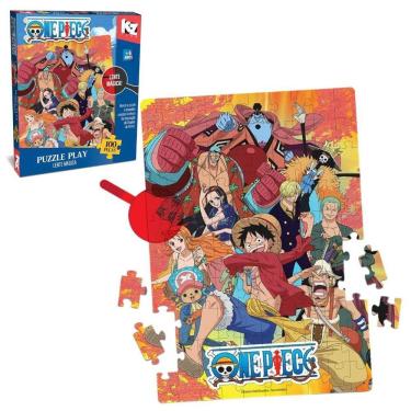 Imagem de Quebra Cabeça 100 Peças Lente Mágica One Piece 1331 - Elka