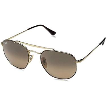 Imagem de Ray-Ban The Marshal RB3648 - Dourado/Marrom - 910443/54