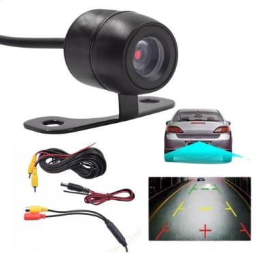 Imagem de Camera Ré Borboleta Visao Noturna Automotiva Estacionamento - kapbom