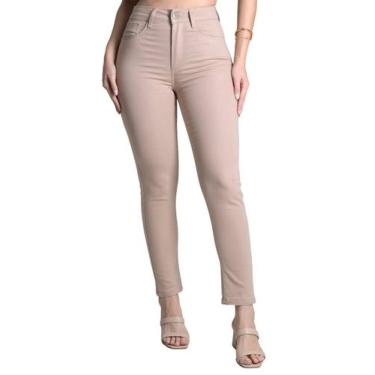 Imagem de Calça Sarja Sawary Push Up - 277757 - AREIA (CHINO) 36, Bege, 36