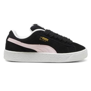 Imagem de PUMA Tênis feminino de camurça GG, Preto/Whisp of Pink, 40