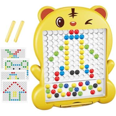 Imagem de Prancheta Magnética Infantil – Brinquedo Educativo de Desenho e Aprendizagem Ajuda a Estimular o Raciocino e Cordenação Motora das Crianças