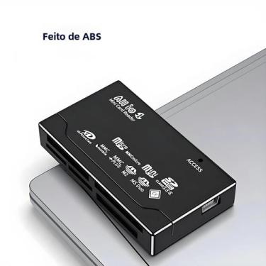 Imagem de Leitor De Cartão USB Universal Para Cartões De Memória Micro SD MMC Mi
