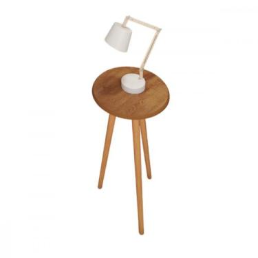 Imagem de Mesa de Apoio Brilhante Naturalle Bechara, Naturalle
