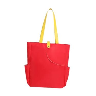 Imagem de Pegciuho Bolsa de Pickleball Multiuso com Ombro, Estojo Prático para Raquetes E Equipamentos, Ideal para Iniciantes, Homens E Mulheres Na Academia, Vermelho