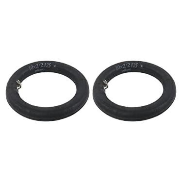 Imagem de Generic Ajuste Durável de 10x2 Polegadas para Câmaras de Ar de Mini Rodas de Bicicleta, Substituição para Pneus de Scooter de Carrinho de bebê, para Bicicletas de 10 Polegadas, Scooters a Gás, 2 Peças