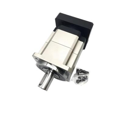 Imagem de EQBVZZRD Redutor planetário 3 Arcmin 110 mm/130 mm flange caixa de engrenagens helicoidal redutor de velocidade servo motor Razão 5:1-100:1 para motor de passo trifásico 42 (proporção 20,19 mm entrada