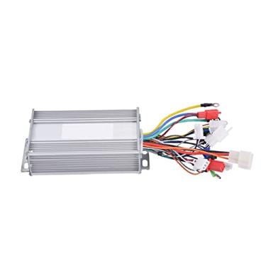 Imagem de Luqeeg Controlador de Motor Sem Escova Controla Eficientemente a Velocidade e a Frenagem para Scooter de Bicicleta Elétrica, Carcaça de Liga de Alumínio, Adequado para Uso Prolongado