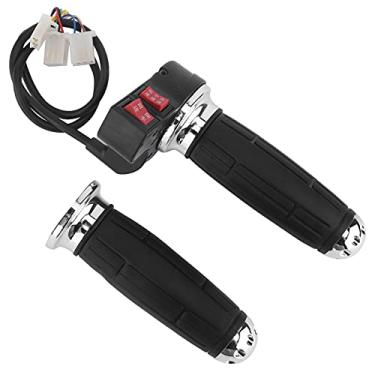 Imagem de Aoresac 3 Controles de Velocidade, Punhos do Acelerador, Com Marcha para Frente e para Trás Design Antiderrapante de Bicicleta Elétrica