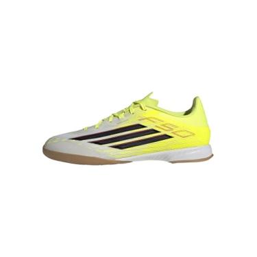 Imagem de adidas Unissex adulto F50 League in, Team Solar amarelo/preto/vermelho lúcido, 7.5 Women/6.5 Men