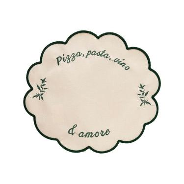 Imagem de Jogo Americano Copa E Cia Avulso Bossa Brazil Pizza E Pasta