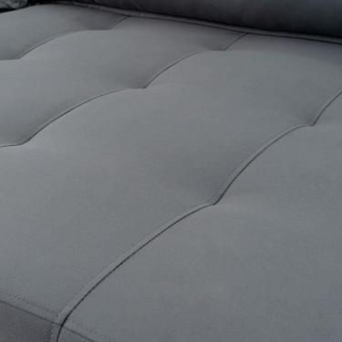 Imagem de Sofá Retrátil Reclinável Montebello 3,00m Suede Velut Cinza Molas No Assento - King House