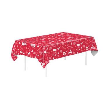 Imagem de Decorações De Toalha De Mesa Para O Natal 2024, Decoração Para O Lar, 