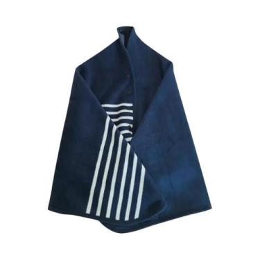 Imagem de Cachecol Elegante Feminino Em Tartan Xadrez, Dupla Camada, Quente Para